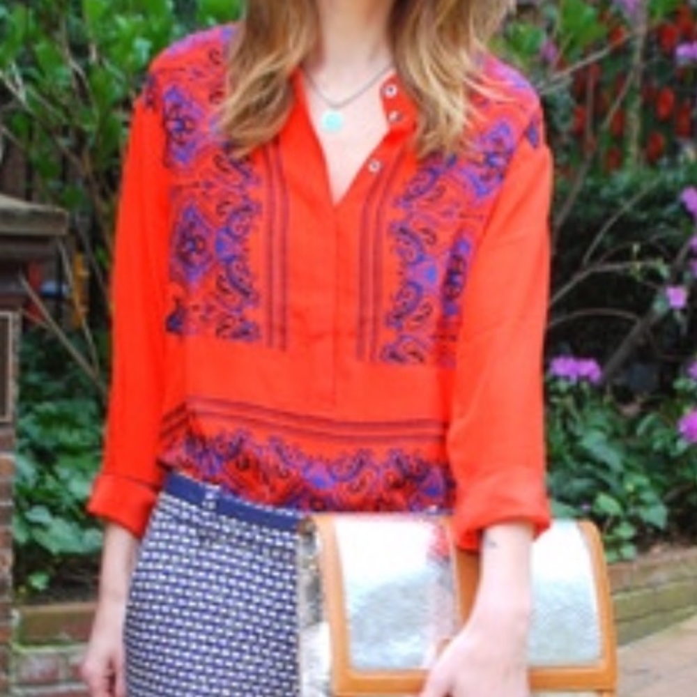 J crew blouse